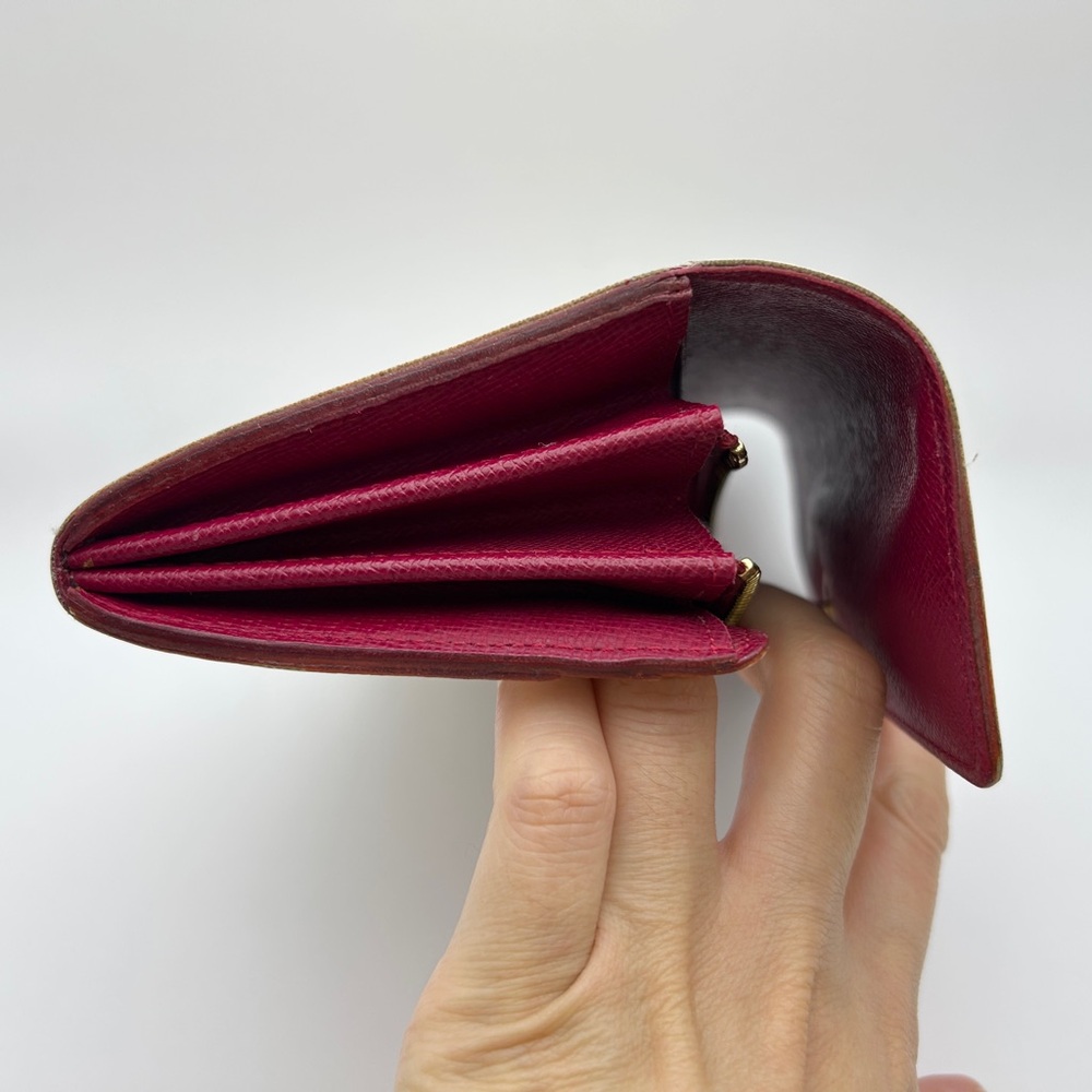 Louis Vuitton Monogram White Multicolor Takashi Murakami Sarah Wallet - Picture 10 of 16